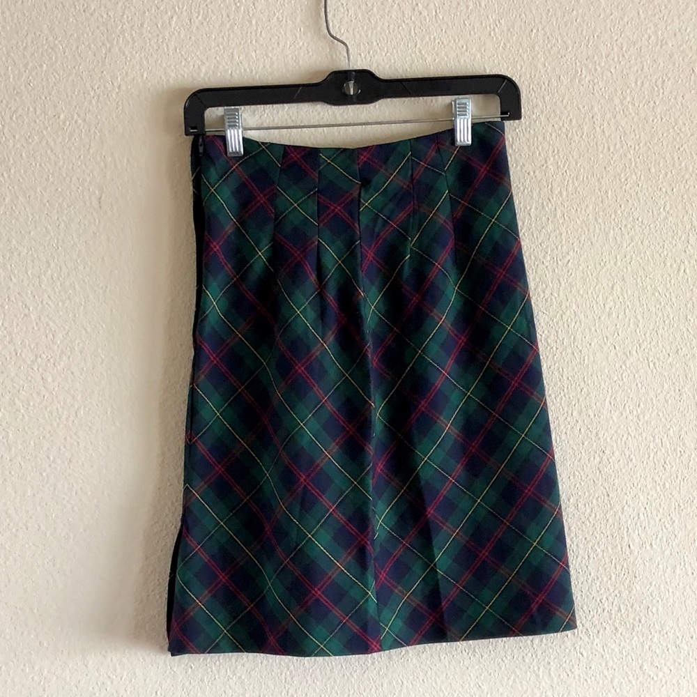 Plaid Pencil Skirt - Picture 6 of 6